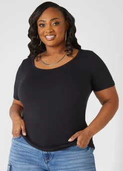 Hot Ashley Stewart The Basic Jersey Tee