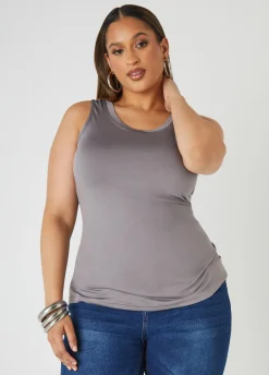 New Ashley Stewart The Basic Tank Top