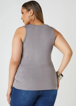 New Ashley Stewart The Basic Tank Top