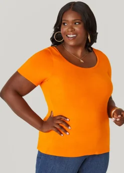 Online Ashley Stewart The Basic Tee