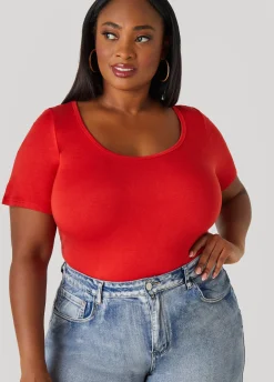 Online Ashley Stewart The Basic Tee