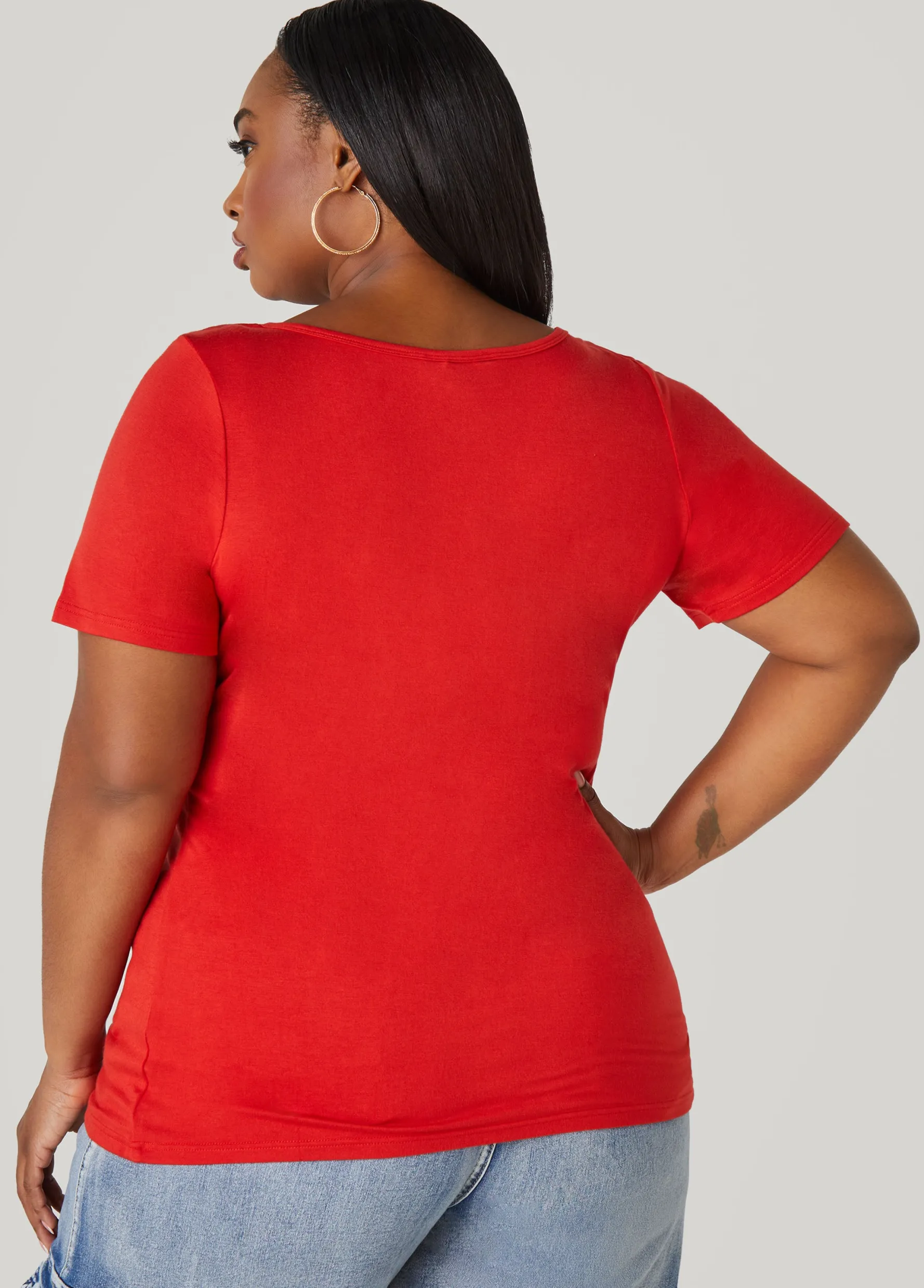 Online Ashley Stewart The Basic Tee