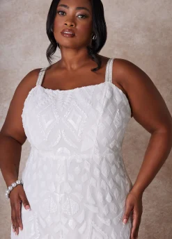 Online Ashley Stewart The Jasmine Wedding Gown Egret