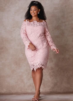 Fashion Ashley Stewart The Skye Lace Sheath Dress