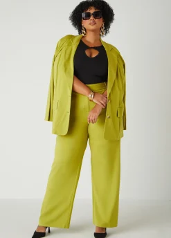 Online Ashley Stewart Twisted Keyhole Ribbed Top